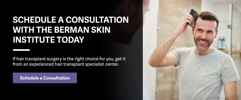 Schedule a Consultation With The Berman Skin Institute Today