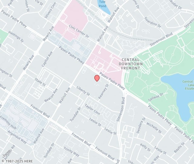 Location Map: 39465 Paseo Padre Parkway, Suite 2600 Fremont, California 94538