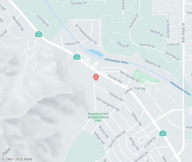 Location Map: 42600 Mirage Rd Rancho Mirage, California 92270