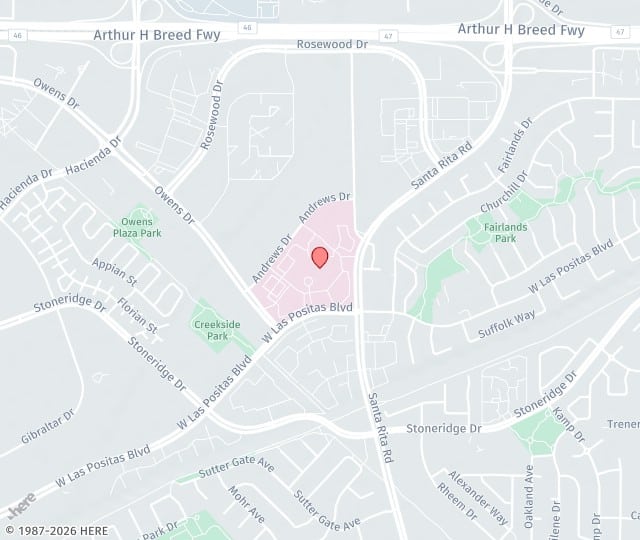 Location Map: 5575 W Las Positas Blvd, Suite 230 Pleasanton, California 94588