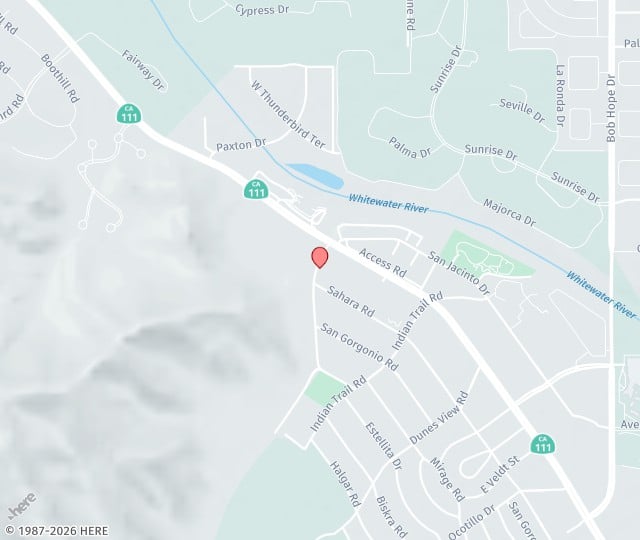 Location Map: 42600 Mirage Rd Rancho Mirage, California 92270