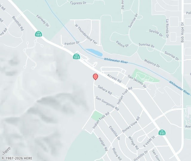Location Map: 42600 Mirage Rd Rancho Mirage, California 92270