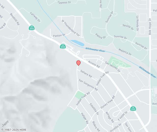 Location Map: 42600 Mirage Rd Rancho Mirage, California 92270