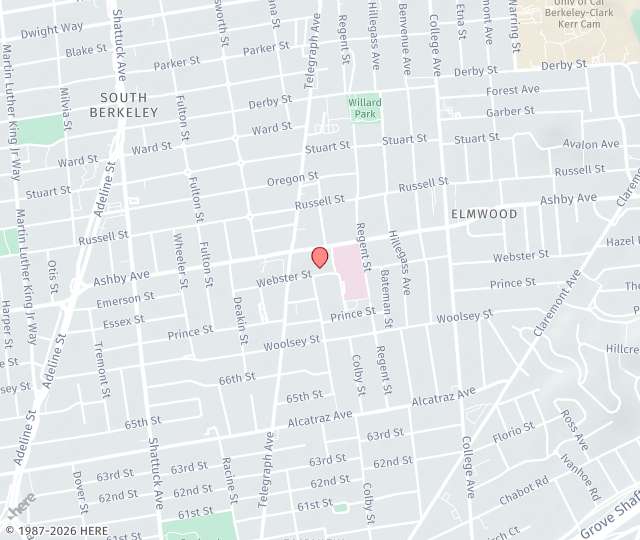 Location Map: 2435 Webster Street, Suite 101 Berkeley, California 94705